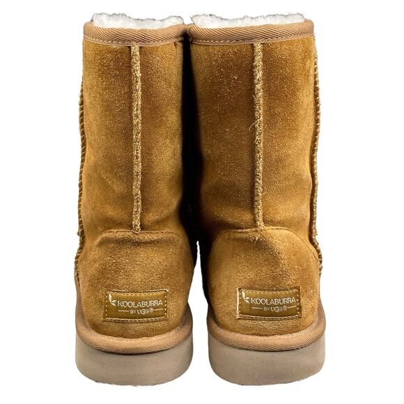 Koolaburra X UGG Women’s Koola Short Brown Suede Winter Boot Size US 7 - Picture 8 of 10